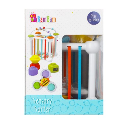 ND39_492760 BAM BAM KLOCKI SENSORYCZNE Z AKCESORIAMI WB 0/36