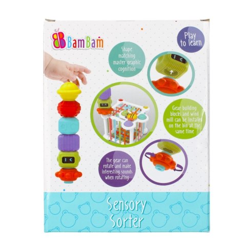 ND39_492760 BAM BAM KLOCKI SENSORYCZNE Z AKCESORIAMI WB 0/36