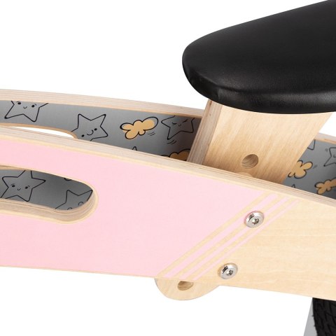 ND05_R3175 940904 Rowerek biegowy Spokey Woo Ride Duo szaro-różowy 940904