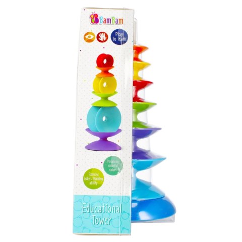 ND39_492740 BAM BAM PIRAMIDKA/WIEZA EDUKACYJNA WB 0/24