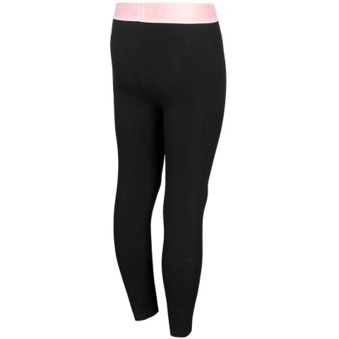 ND05_L1088-164cm HJL22 JLEG004 20 S Legginsy dla dziewczynki 4F głęboka czerń HJL22 JLEG004 20 S r.164cm