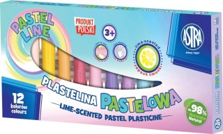 ND39_323002 PLASTELINA 12KOL PASTEL AST FOL