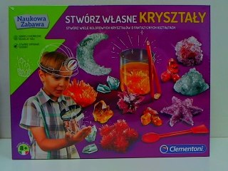 CLE Naukowa zabawa Stwórz własne kryształy 50069