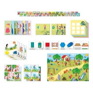 CLE Uczę się bawiąc!Zestaw eduk.gier 8w1 50089