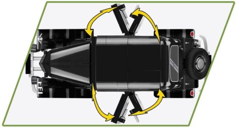 COBI HC WWII Citroen Traction 11CV BL 236kl 2266