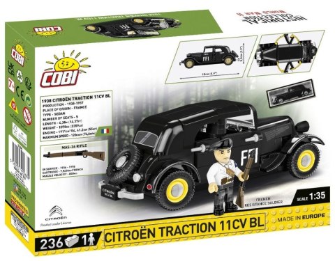 COBI HC WWII Citroen Traction 11CV BL 236kl 2266