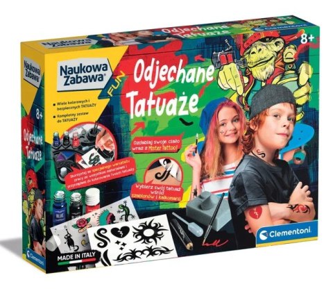 CLE Naukowa zabawa Odjechane tatuaże 50721