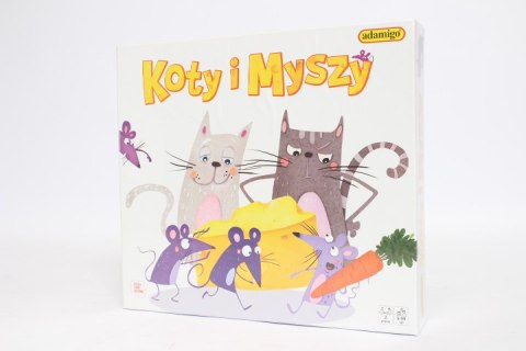 Koty i myszy - gra planszowa 07721