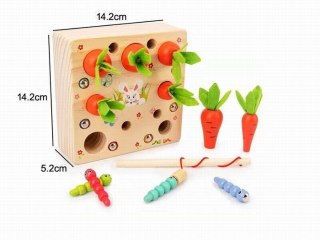 ND21_109426 MARCHEWKA Gra zręcznościowa drewniana