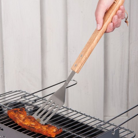 ND38_8711252347714 BBQ - szpatuła do grillowania dębowa rączka 41 cm