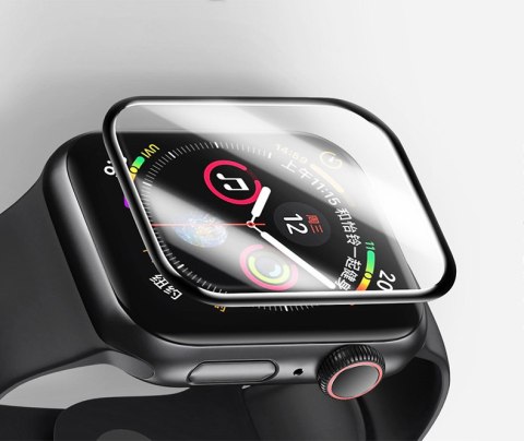 ND38_PG6511 Mocolo 3D Glass Full Glue - Szkło ochronne na ekran Apple Watch 7 41 mm