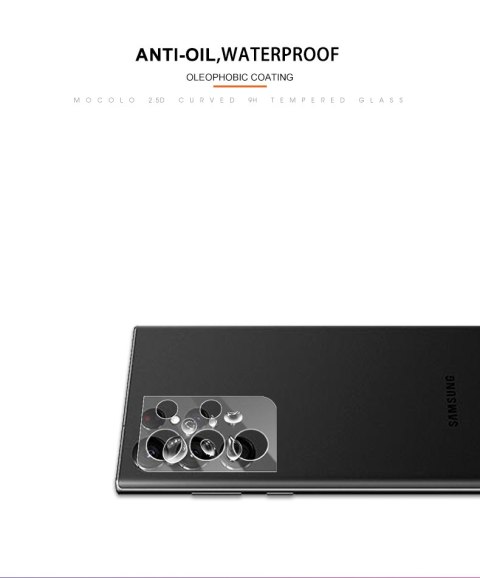 ND38_SX6570 Mocolo Silk Camera Lens Glass - Szkło ochronne na obiektyw aparatu Samsung Galaxy S22 Ultra