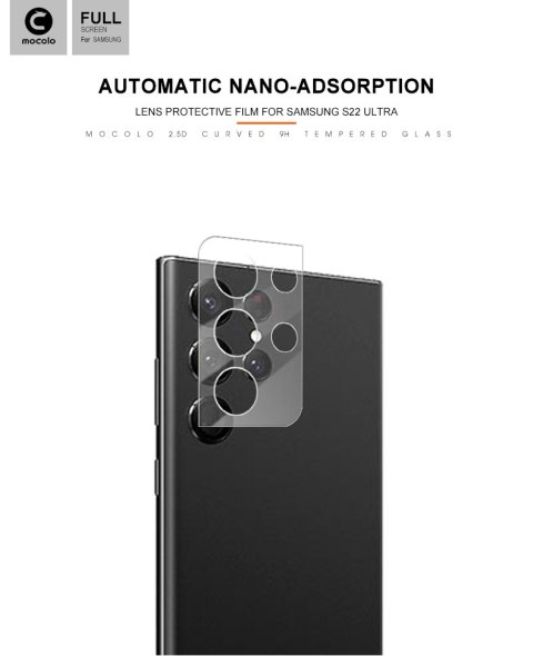 ND38_SX6570 Mocolo Silk Camera Lens Glass - Szkło ochronne na obiektyw aparatu Samsung Galaxy S22 Ultra