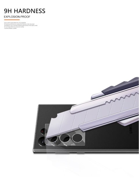 ND38_SX6570 Mocolo Silk Camera Lens Glass - Szkło ochronne na obiektyw aparatu Samsung Galaxy S22 Ultra