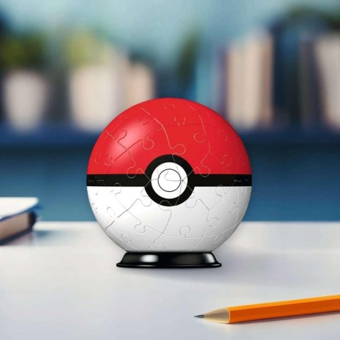 RAV puzzle 3D Kula 54 Pokemon czerw.11256