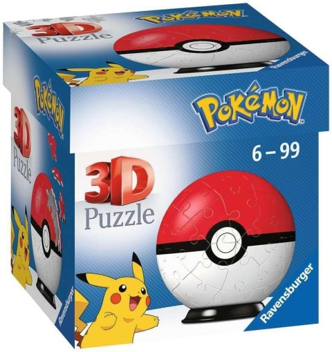 RAV puzzle 3D Kula 54 Pokemon czerw.11256