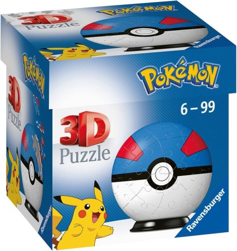 RAV puzzle 3D Kula 54 Pokemon niebieska 11265