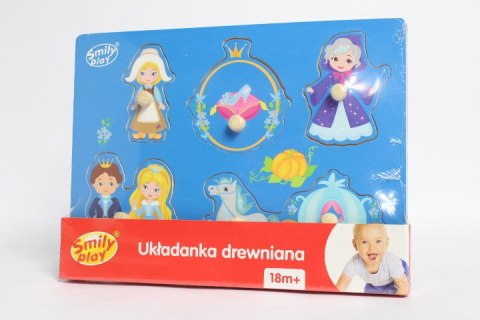 Układanka Kopciuszek SmilyPlay SPW83808 38089