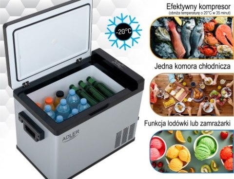 AD 8081 Lodówka kompresorowa turystyczna 40L