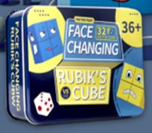 KX5316 Klocki kreatywne wyzwania zmieniające twarz w puszce