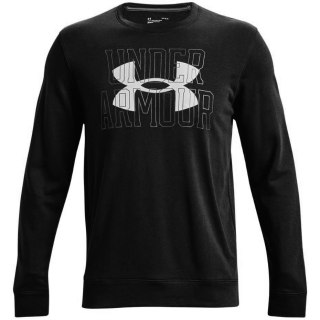 ND05_B20538-S 1370391 001 Bluza męska Under Armour UA Rival Terry Logo Crew czarna 1370391 001 r.S