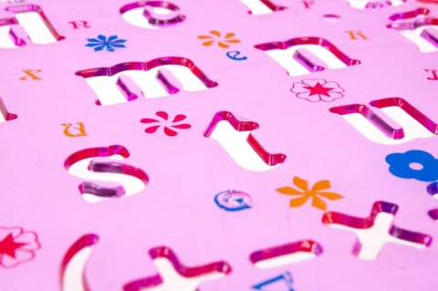 ND39_276076 SZABLON CYFERKI&LITERKI KPL2 STK PBH 48/192