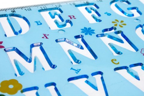 ND39_276076 SZABLON CYFERKI&LITERKI KPL2 STK PBH 48/192