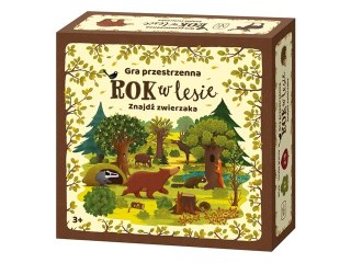 Rok w lesie Znajdź zwierzaka 00125