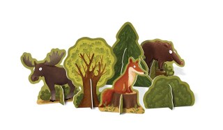 Rok w lesie Znajdź zwierzaka 00125