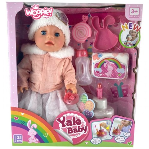 WOOPIE ROYAL Lalka Interaktywna Mała Zosia ma Urodziny 35 cm + Akc