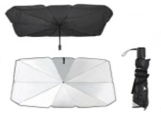 KX5286_1 Parasol przeciwsłoneczny osłona samochodu na przednią szybę 65x110cm