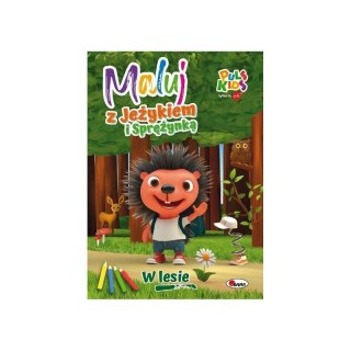 ND35_73507_MO194-1 Maluj z jeż. i spręż. w lesie