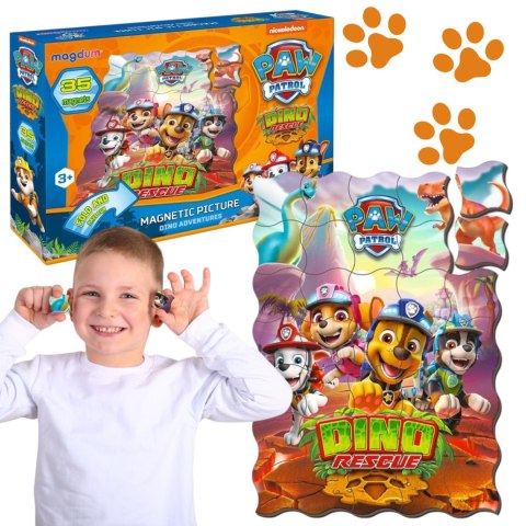 Psi Patrol Dino zest magnesów ML4034-35 54277