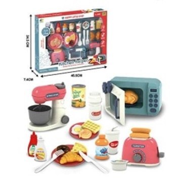 KX5281 Mikrofalówka toster mikser warzywa + akcesoria