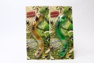 Robak-larwa miękki 24cm 2rodz 621225 61952