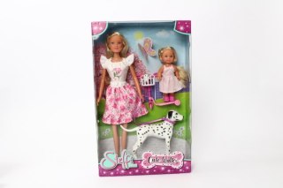 Steffi i Evi na spacerze z psem 573-3605