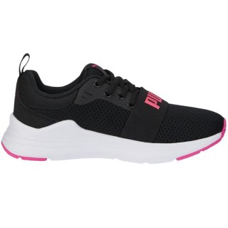 ND05_B21097-37,5 374214 20 Buty dla dzieci Puma Wired Run Jr czarne 374214 20 r.37,5