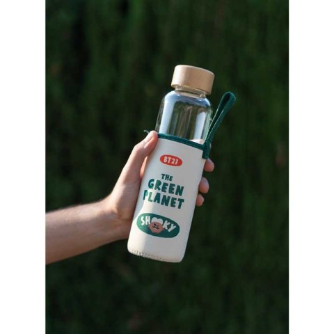 ND38_BDC002 Line Friends BT21 - Butelka na wodę 500 ml SHOOKY