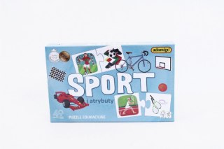 Sport i atrybuty - puzzle edukacyjne 07776
