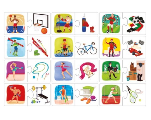 Sport i atrybuty - puzzle edukacyjne 07776