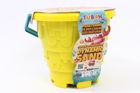 TUBAN PIASEK Dynamiczny PLAŻA z wiaderkiem TU3551