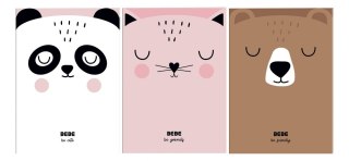 ND39_507070 ZESZYT B6/32K GLAD B&B FRIENDS GIRLS FOL A 10