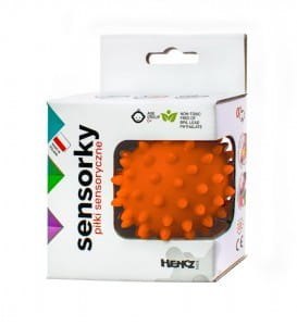 Piłeczka do masażu pomarańczowa 1szt 524 65245