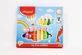 CREATIV flamastry Jumbo Colorpeps12/op 846020