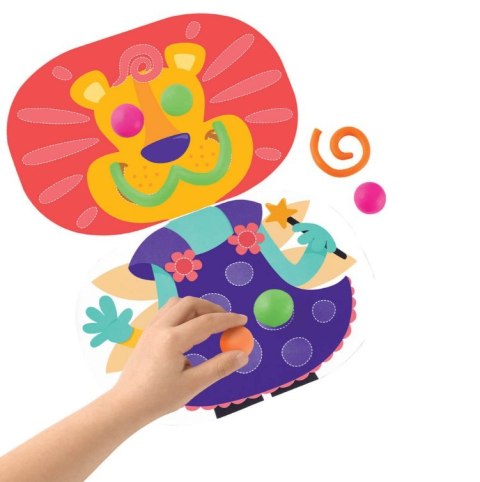 CREATIV lew z masy plastycznej walizka 907007