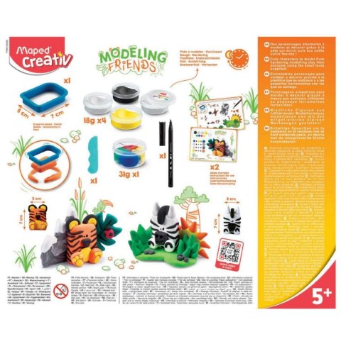 CREATIV masa plast Friends dzikie zwie 907205