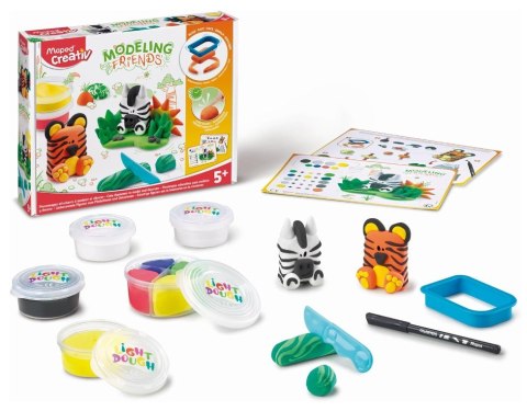 CREATIV masa plast Friends dzikie zwie 907205