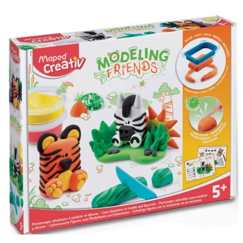 CREATIV masa plast Friends dzikie zwie 907205