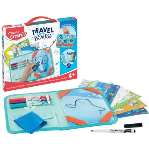 CREATIV tablica suchościeralna walizka 969310