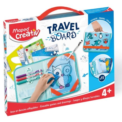 CREATIV tablica suchościeralna walizka 969310